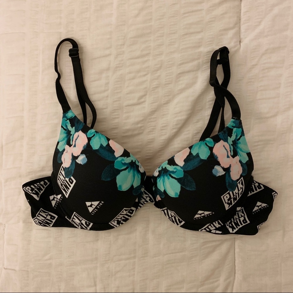 (vs pink) push up bra